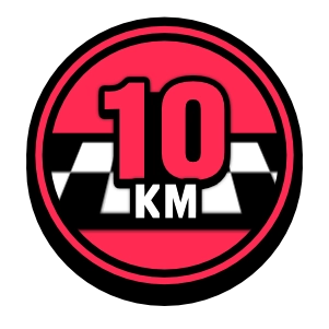 10 km badge